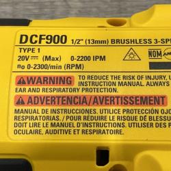 AS-IS DEWALT 20V MAX Cordless 1/2 in. Impact Wrench (Tool Only)