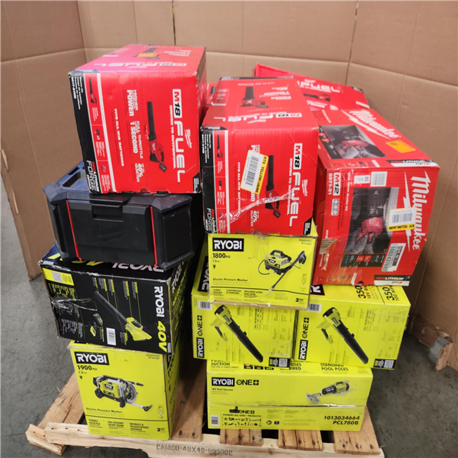 CALIFORNIA AS-IS TOOL PALLET