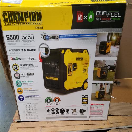 CALIFORNIA AS-IS CHAMPION PORTABLE GENERATOR