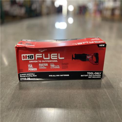 DALLAS LOCATION- NEW!- M18 FUEL 18V Cordless Super SAWZALL Orbital Reciprocating Saw (Tool-Only)