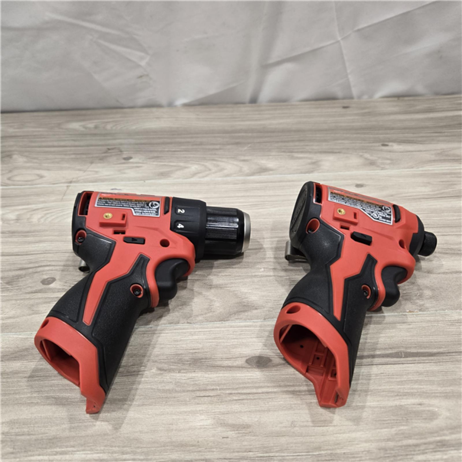 AS-IS Milwaukee M12 Cordless Brushless 2 Tool Combo Kit