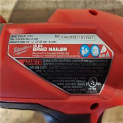 HOUSTON LOCATION - AS-IS Milwaukee FUEL 18-Volt Lithium-Ion Brushless Cordless Gen II 18-Gauge Brad Nailer (Tool-Only)