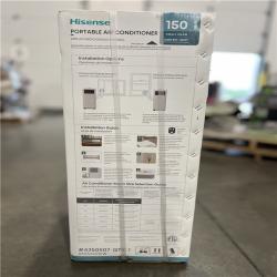 NEW! - Hisense 5000-BTU DOE (115-Volt) White Vented Portable Air Conditioner
