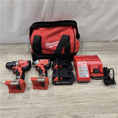 AS-IS Milwaukee M18 Compact 2-Tool Combo Kit