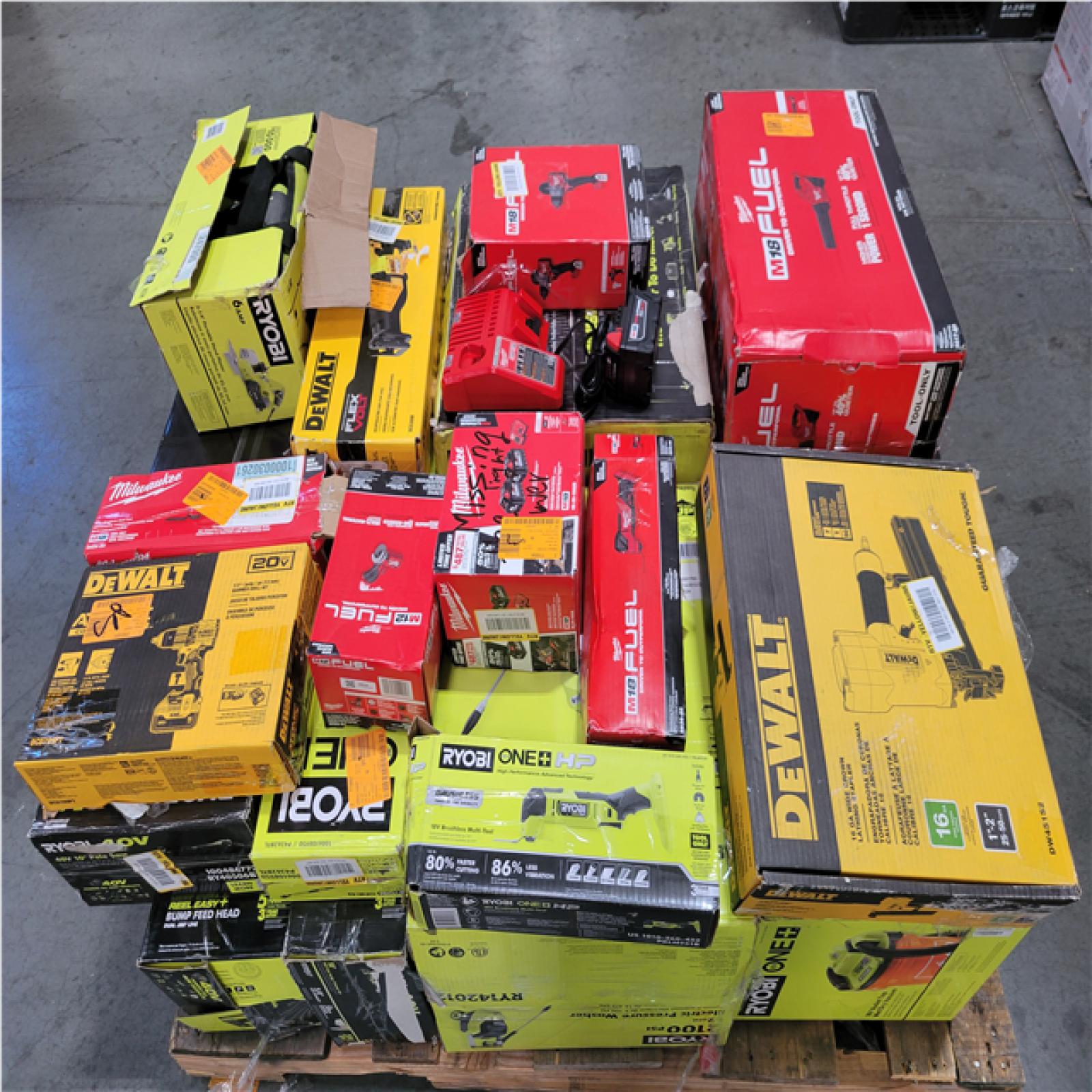 CALIFORNIA AS-IS TOOL PALLET