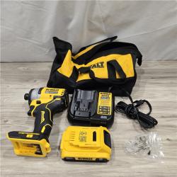 AS-IS DeWALT ATOMIC 20V MAX Cordless Compact Impact Driver Kit