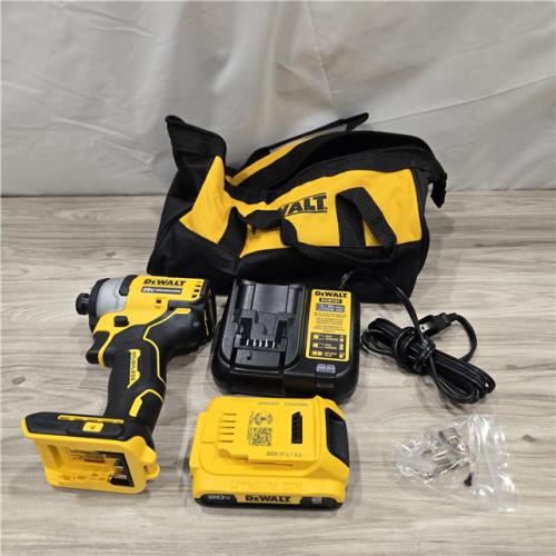 AS-IS DeWALT ATOMIC 20V MAX Cordless Compact Impact Driver Kit