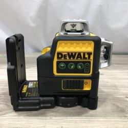 AS-IS DeWalt 12V MAX Lithium-Ion 100 Ft. Green Self-Leveling 3-Beam 360 Degree Laser Level Kit