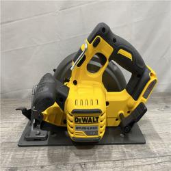 AS-IS DEWALT FLEXVOLT 60V MAX Cordless Brushless 7-1/4 in. Circular Saw with Brake (Tool Only)