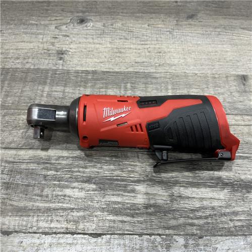 AS-IS Milwaukee 12V Lithium-Ion Cordless 3/8 in. Ratchet (Tool-Only)