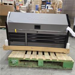 DALLAS LOCATION- HUSKY Heavy-Duty 52 in. W x 20 in. D 6-Drawer Matte Gray Steel Top Tool Chest