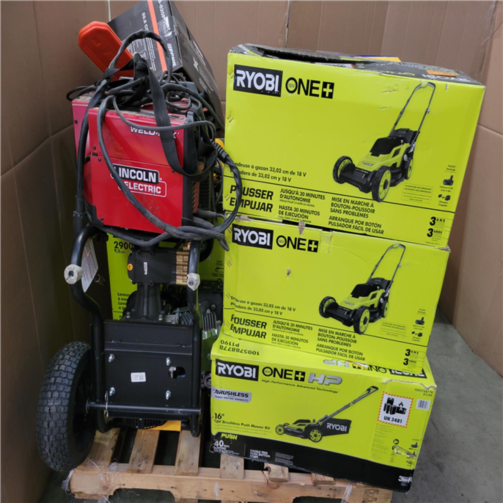 CALIFORNIA AS-IS OUTDOOR POWER EQUIPMENT