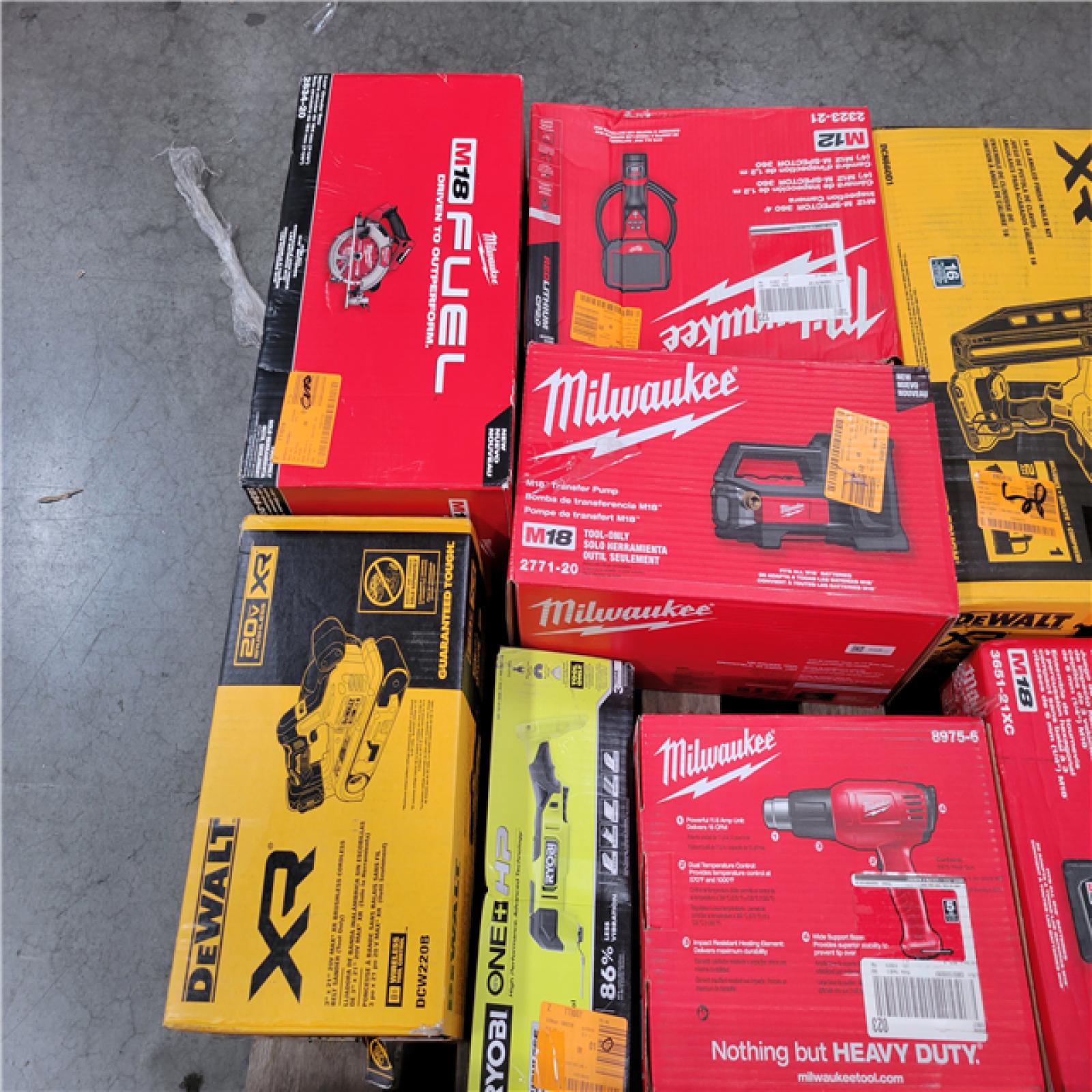 CALIFORNIA AS-IS TOOL PALLET