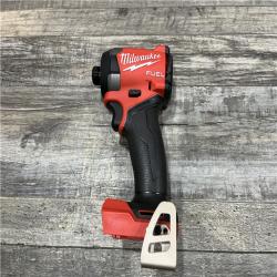 AS-IS Milwaukee FUEL 18V Lithium-Ion Brushless Cordless 1/4 in. Hex Impact Driver (Tool-Only)
