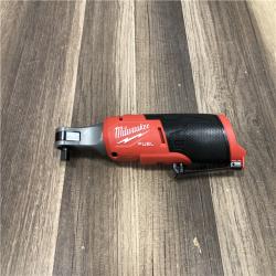 AS-IS Milwaukee FUEL 12-Volt Lithium-Ion Brushless Cordless High Speed 3/8 in. Ratchet (Tool-Only)