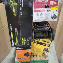 CALIFORNIA AS-IS OUTDOOR POWER EQUIPMENT