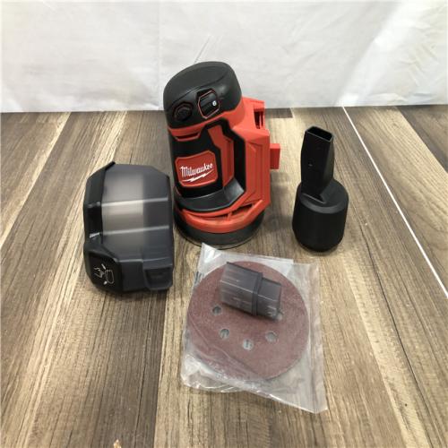 AS-IS Milwaukee 18V Lithium-Ion Cordless 5 in. Random Orbit Sander (Tool-Only)