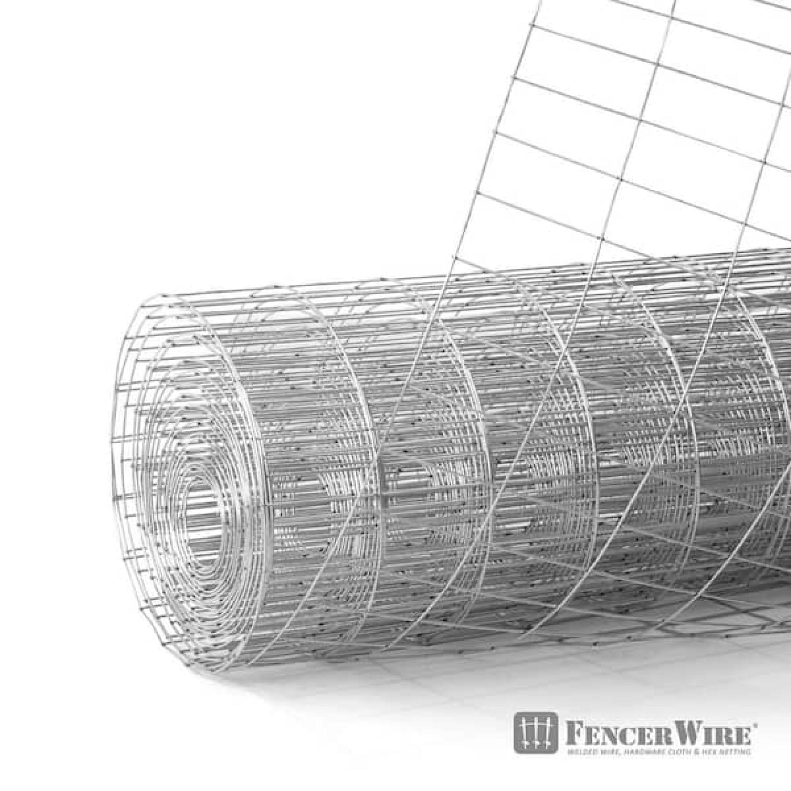 Phoenix AS-IS Fencer Wire 6 ft. x 100 ft. 12.5-Gauge Welded Wire Fence with Mesh 2 in. x 4 in. (2-Rolls)
