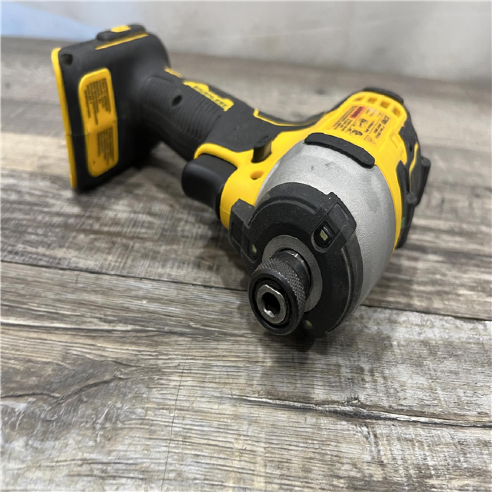 AS-IS DEWALT ATOMIC 20V MAX Cordless Brushless Compact 1/4 in. Impact Driver (Tool Only)