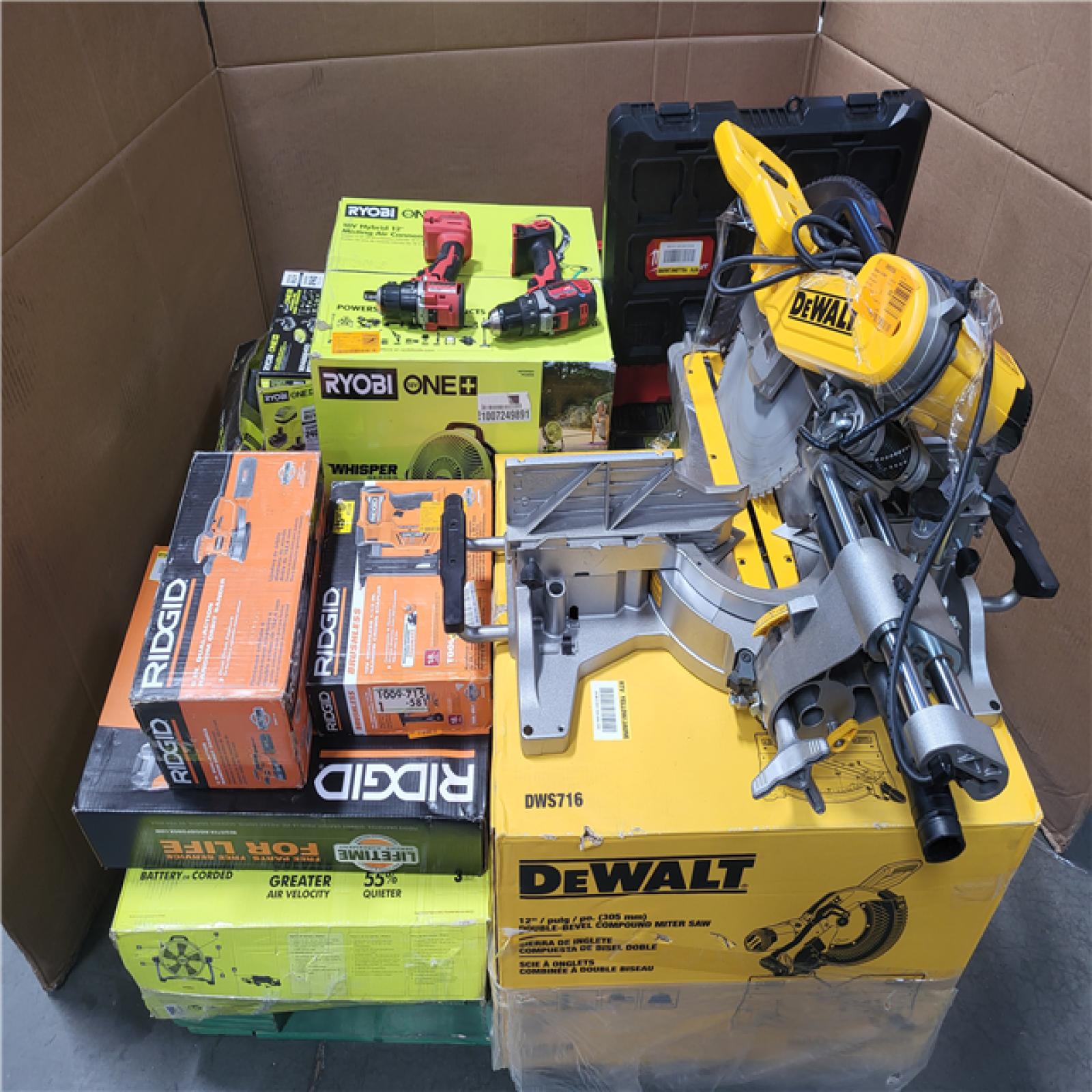 CALIFORNIA AS-IS TOOL PALLET
