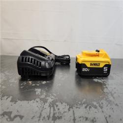 AS-IS- DEWALT 20-Volt Maximum XR 5.0 Ah Battery Pack and Charger Kit