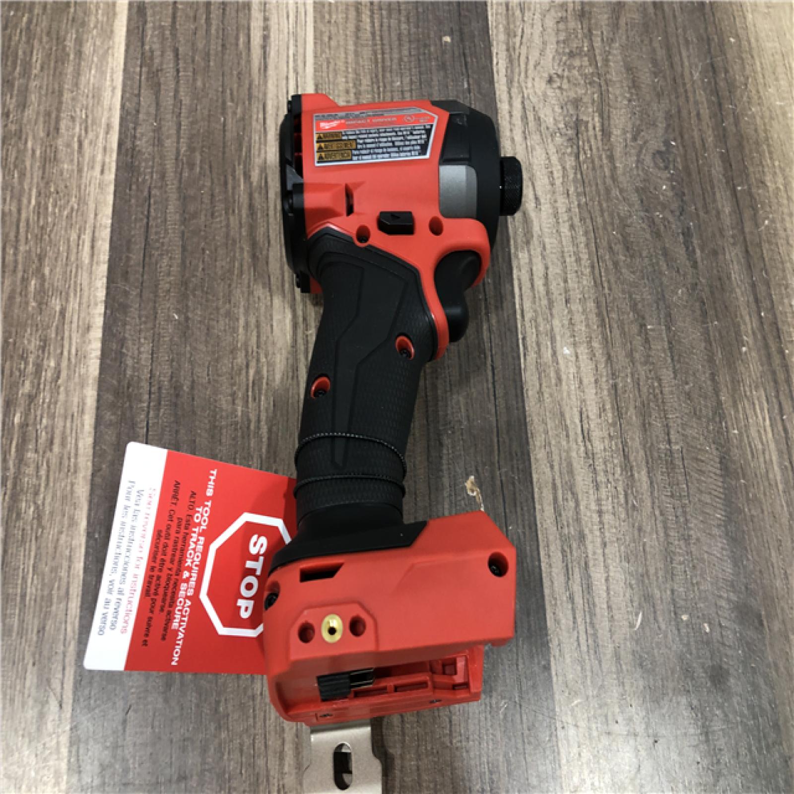 AS-IS Milwaukee FUEL ONE-KEY 18V Lithium-Ion Brushless Cordless 1/4 in. Hex Impact Driver (Tool-Only)