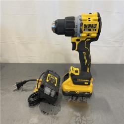 AS-IS - DEWALT 20V MAX* XR Brushless Cordless 1/2 Hammer Drill Kit