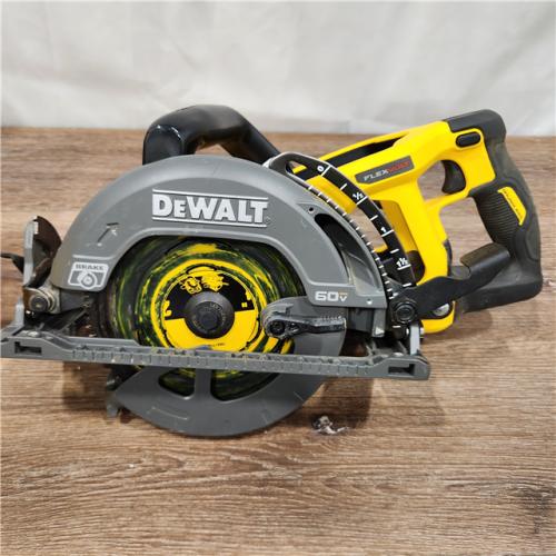 AS-IS DeWalt 60V MAX 7-1/4 in. Cordless Brushless Worm Drive Circular Saw Tool Only