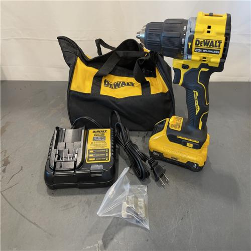 AS-IS - DEWALT ATOMIC 20V Cordless 1/2 in. Compact Hammer Drill Kit