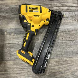 AS-IS DEWALT 20V MAX XR Lithium-Ion Cordless 2-1/2 in. 15-Gauge Finish Nailer Kit