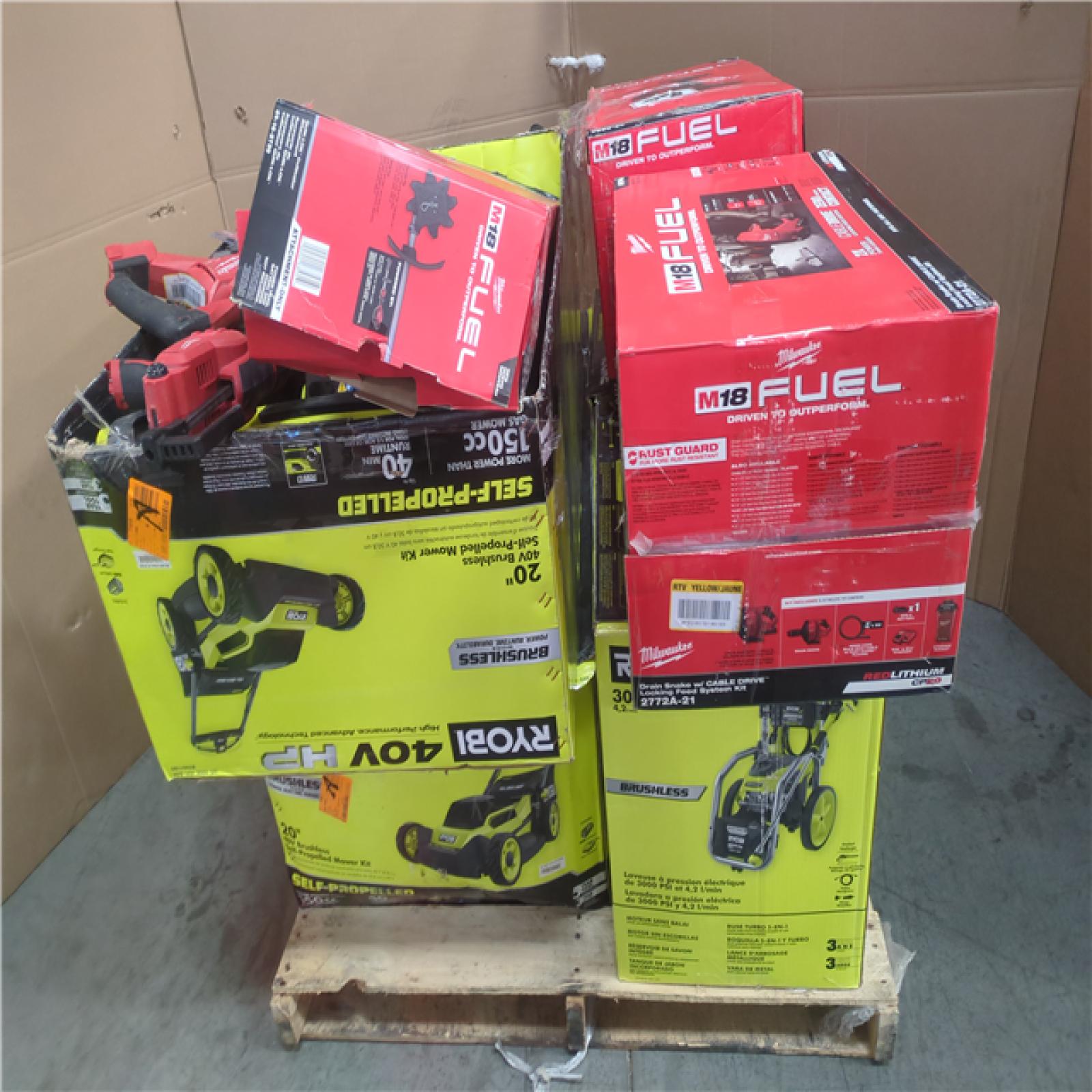 CALIFORNIA AS-IS TOOL PALLET