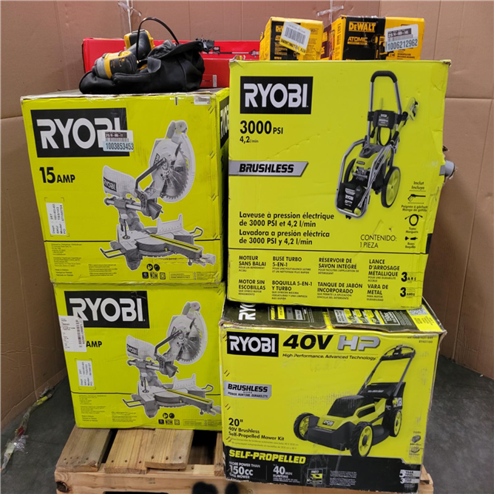 CALIFORNIA AS-IS TOOL PALLET