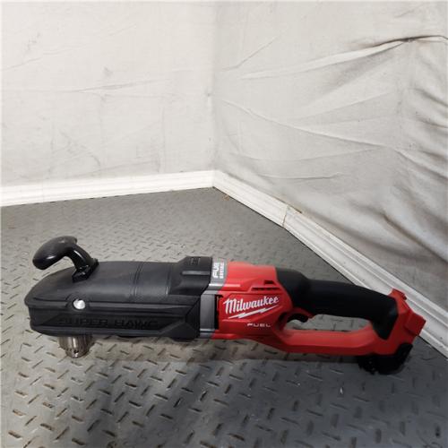 HOUSTON Location-AS-IS-Milwaukee M18 18V Fuel 1/2  Right Angle Drill Super Hawg Cordless Lithium-Ion 2809-20 APPEARS IN NEW! Condition