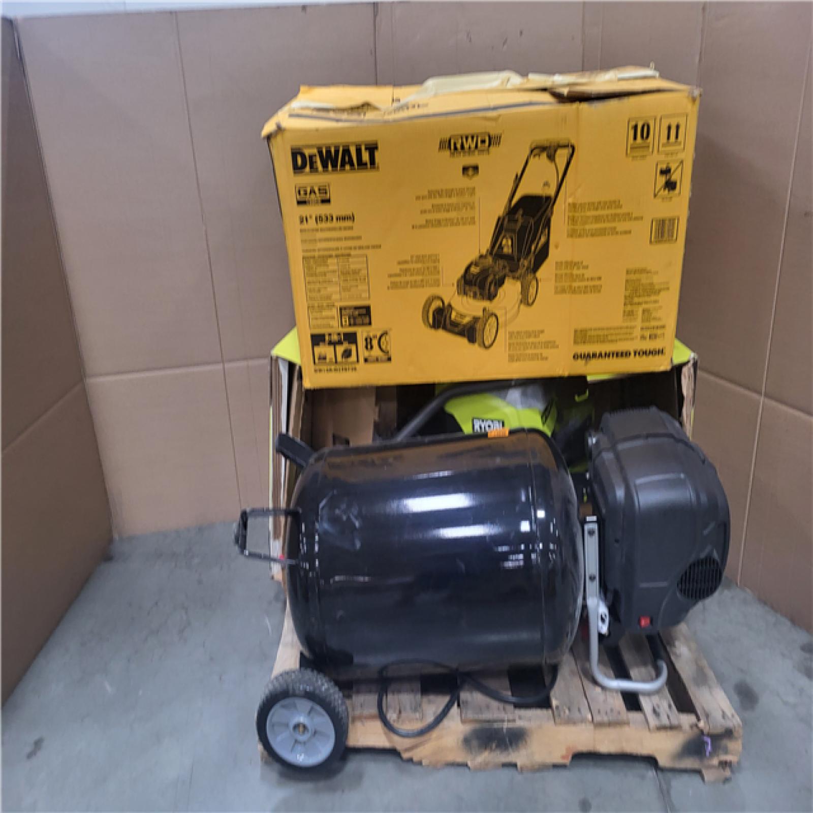 CALIFORNIA AS-IS OUTDOOR POWER EQUIPMENT
