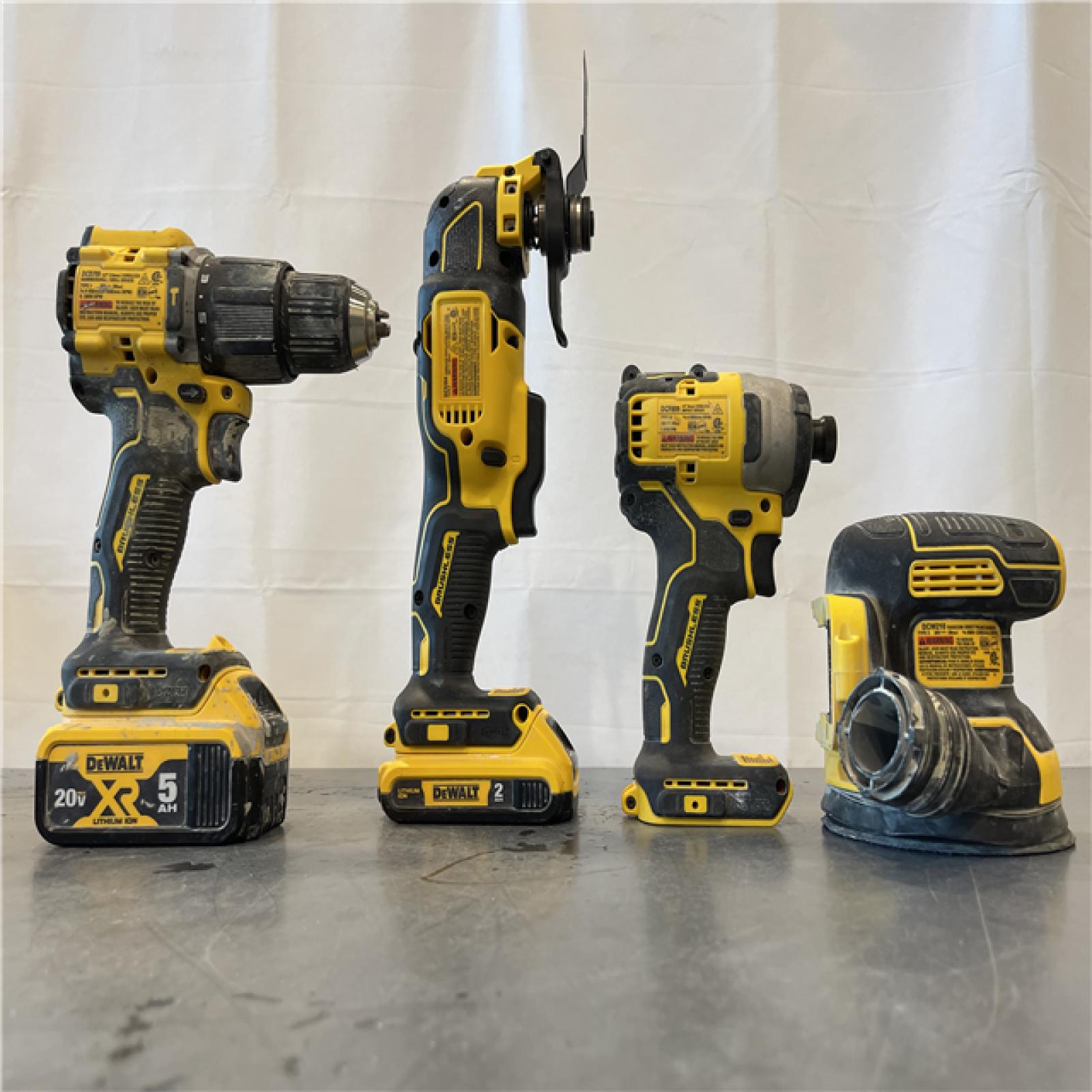 AS-IS - DEWALT 20-Volt MAX ToughSystem Lithium-Ion 6-Tool Cordless Combo Kit