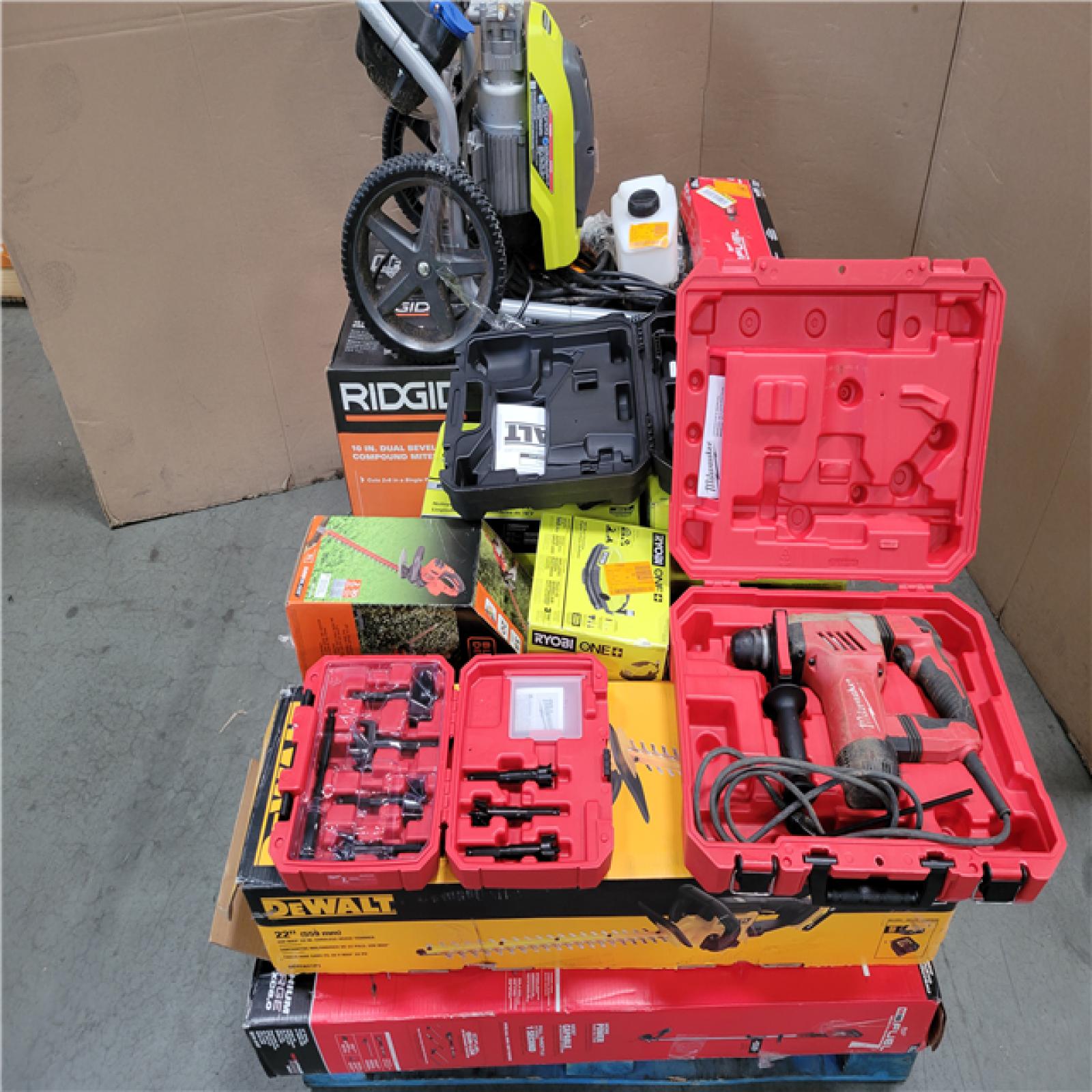 CALIFORNIA AS-IS TOOL PALLET