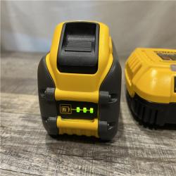 AS-IS DEWALT 20V/60V MAX FLEXVOLT Lithium-Ion 9.0Ah Battery and Charger Starter Kit