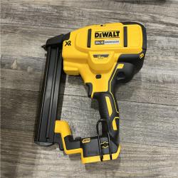 AS-IS DEWALT 20V MAX XR Lithium-Ion Cordless 18-Gauge Narrow Crown Stapler Kit