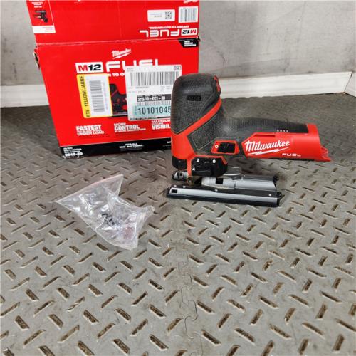 Houston location- AS-IS Milwaukee M12 FUEL Jig Saw (TOOL-ONLY)
