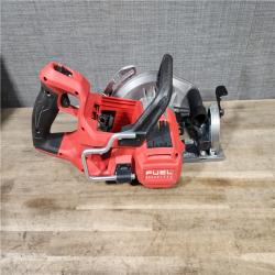 HOUSTON LOCATION - AS-IS MILWAUKEE 7-1/4 REAR HANDLE CIRCULAR SAW (TOOL ONLY)
