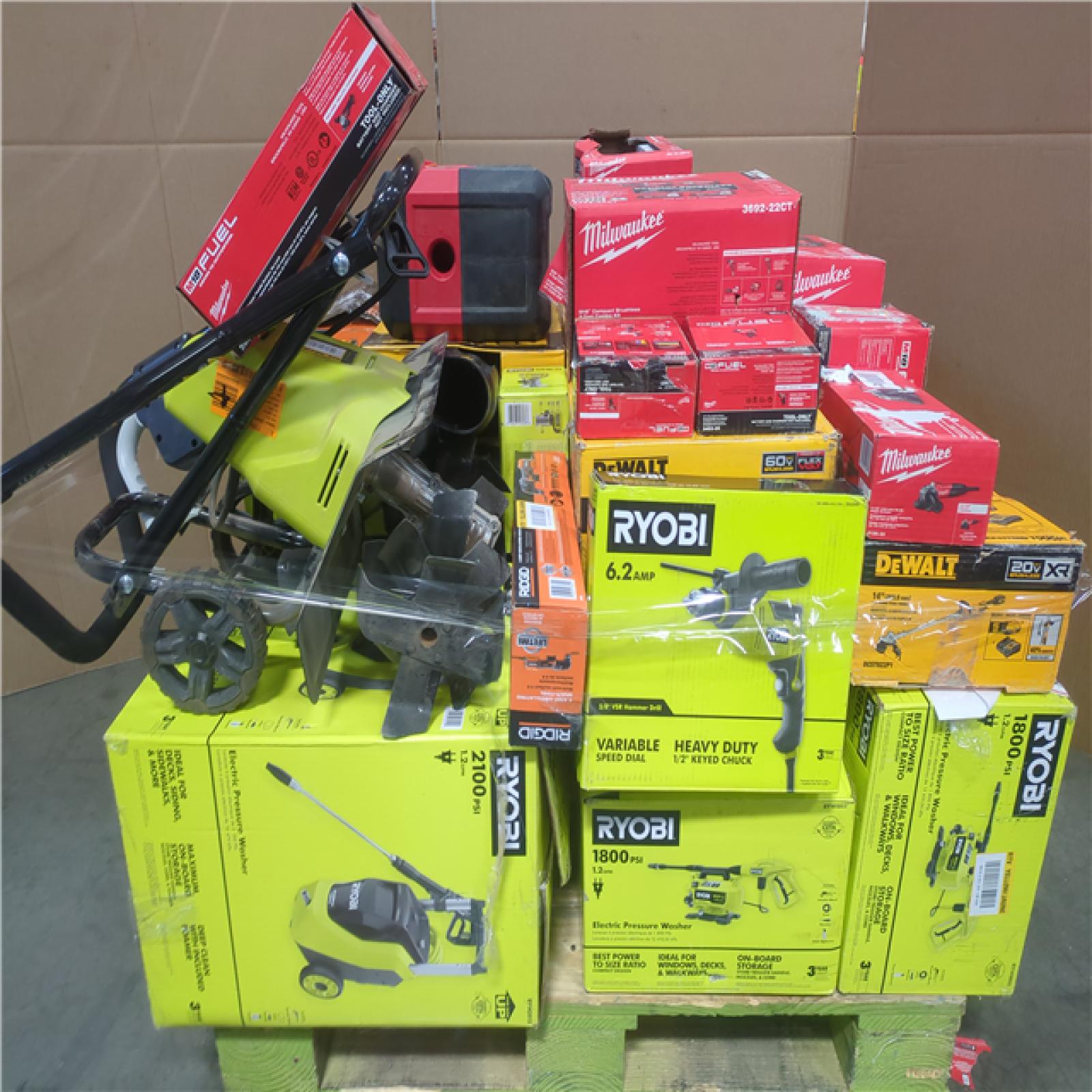 CALIFORNIA AS-IS TOOL PALLET