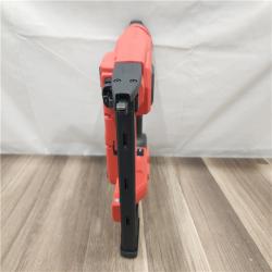 AS-IS- MILWAUKEE FUEL 18V Cordless 18-Gauge 1/4 in. Narrow Crown Stapler (Tool-Only)