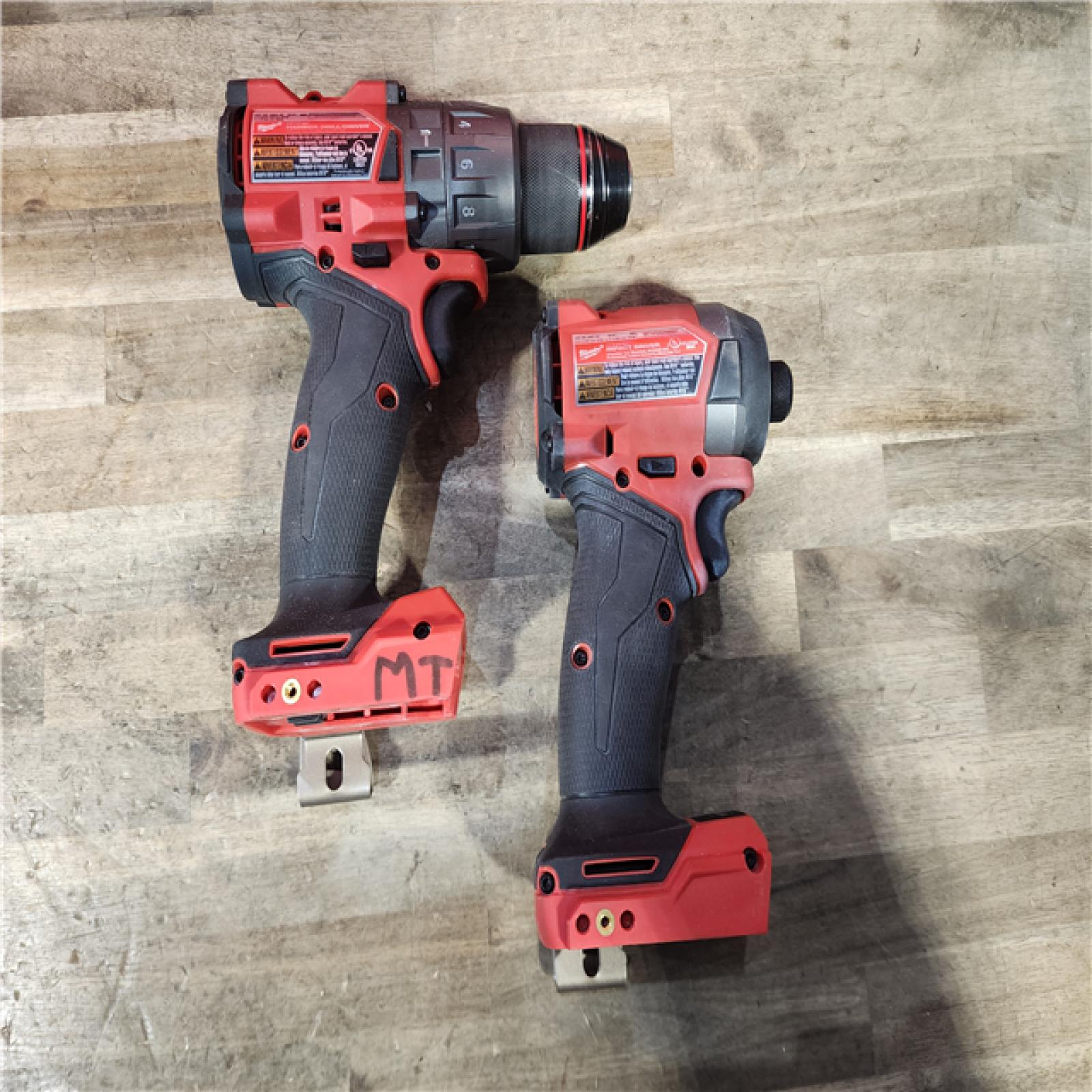 HOUSTON LOCATION - AS-IS M18 FUEL 18V Lithium-Ion Brushless Cordless Hammer Drill and Impact Driver Combo Kit (2-Tool) with 2 Batteries