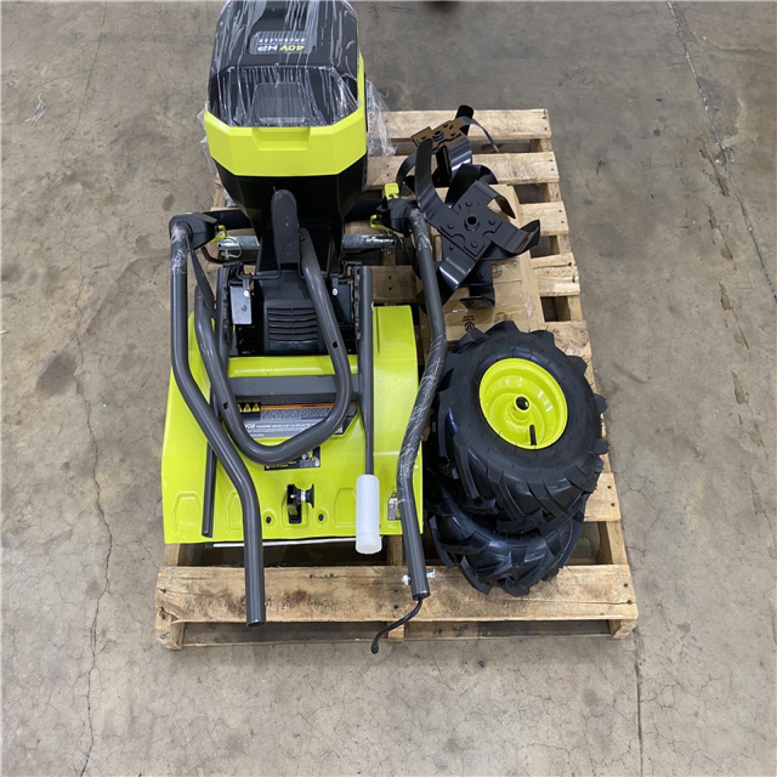 HOUSTON LOCATION - AS-IS Ryobi 18 Tiller