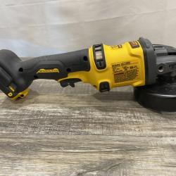 AS-IS DEWALT FLEXVOLT 60V MAX Cordless Brushless 4.5 in. to 6 in. Small Angle Grinder with Kickback Brake (Tool Only)