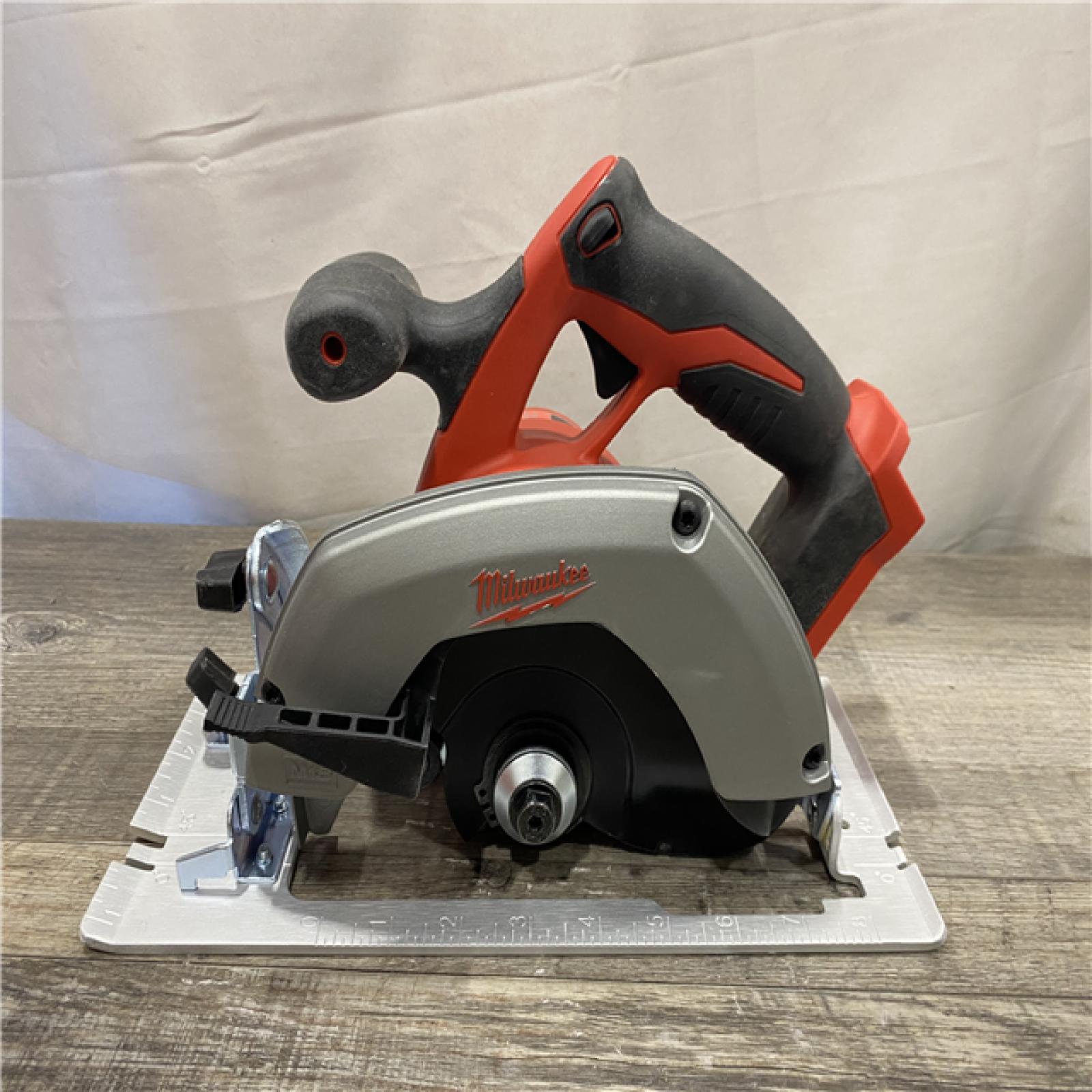 AS-IS Milwaukee 18V Lithium-Ion Cordless 6-1/2 in. Circular Saw (Tool-Only)