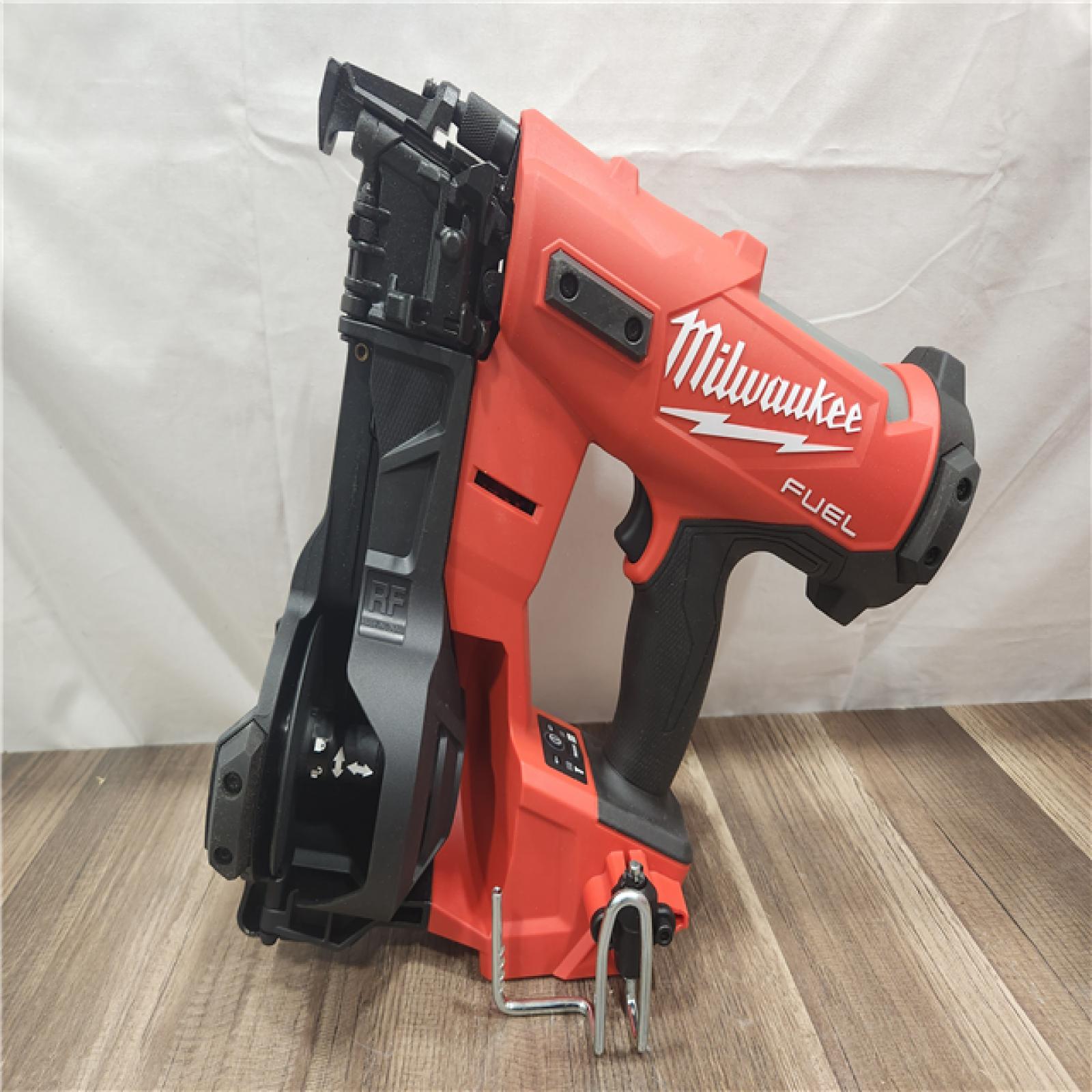 AS-IS- Milwaukee M18 FUEL 18-Volt Lithium-Ion Brushless Cordless Coil Roofing Nailer (Tool Only)