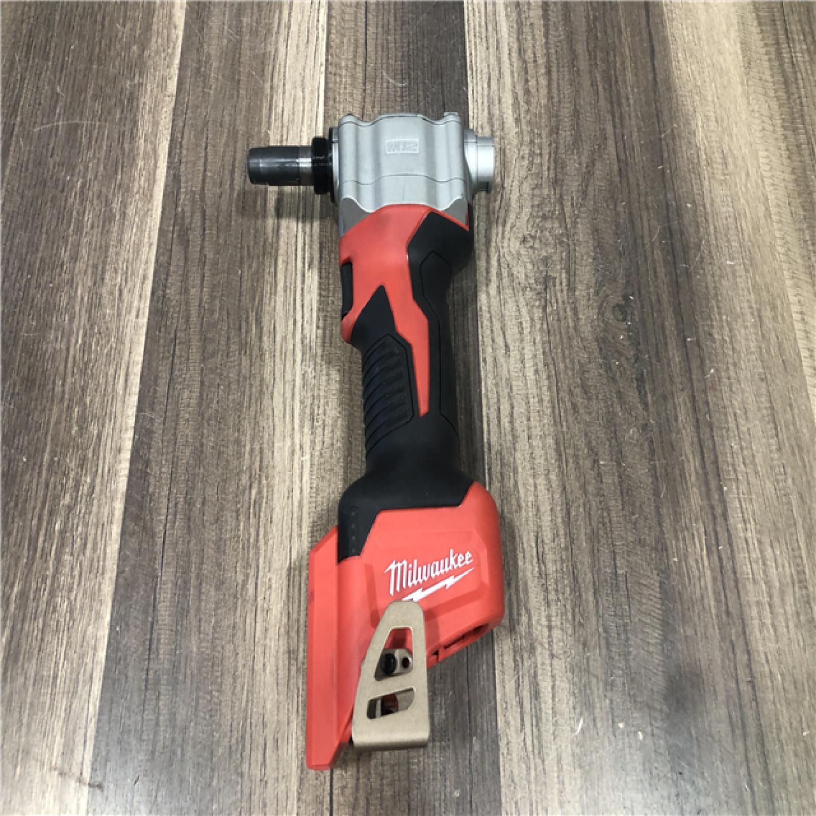 AS-IS Milwaukee M12 12-Volt Lithium-Ion Cordless Rivet Tool (Tool-Only)