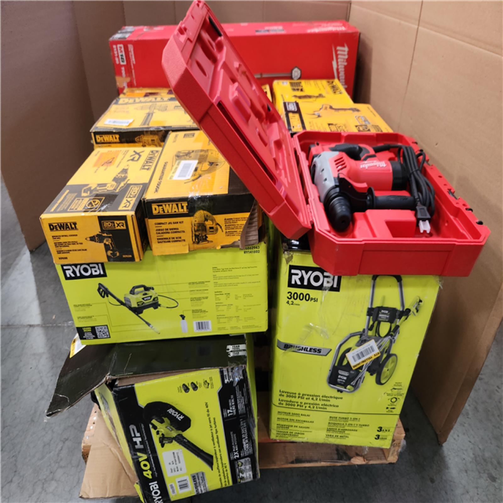 CALIFORNIA AS-IS TOOL PALLET