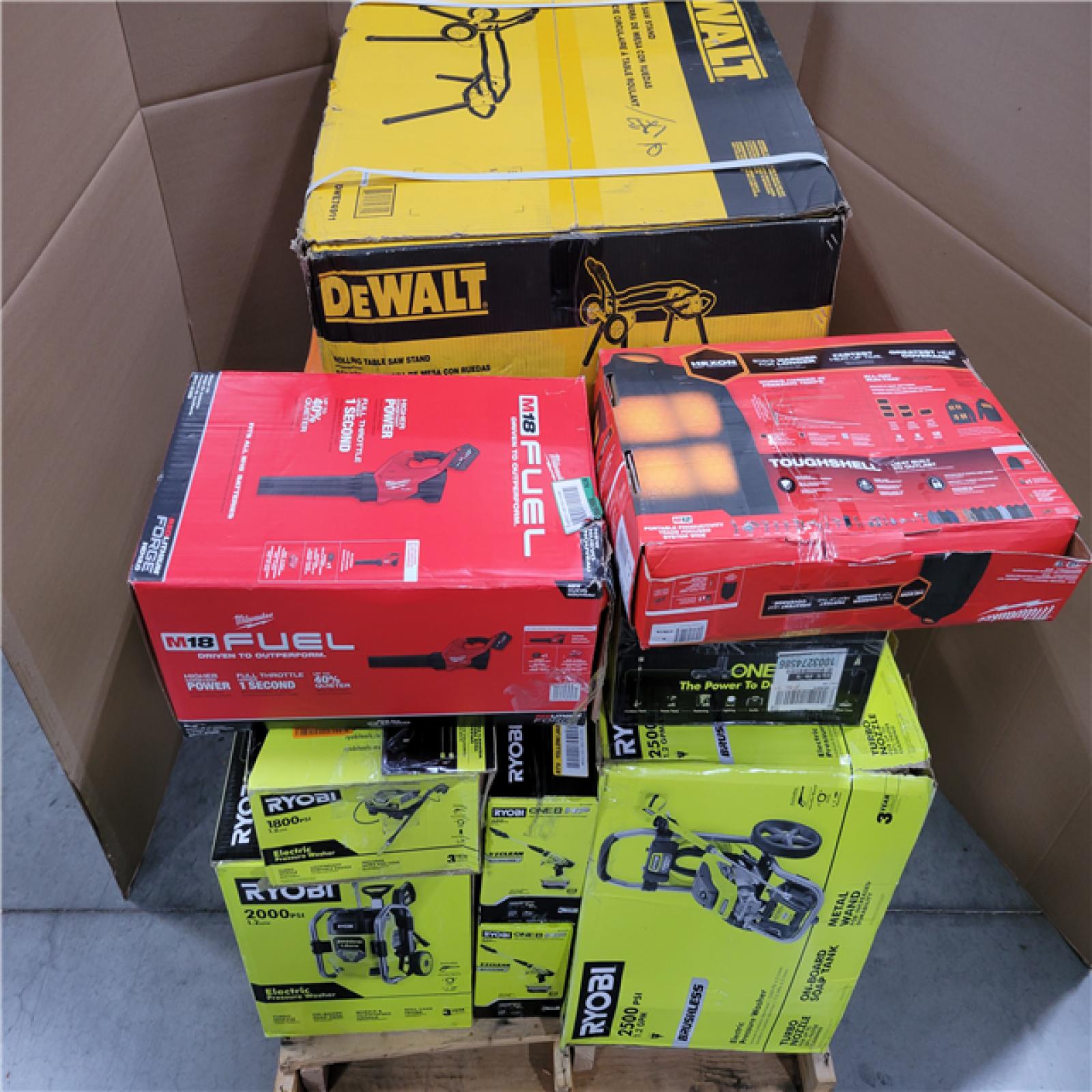 CALIFORNIA AS-IS TOOL PALLET